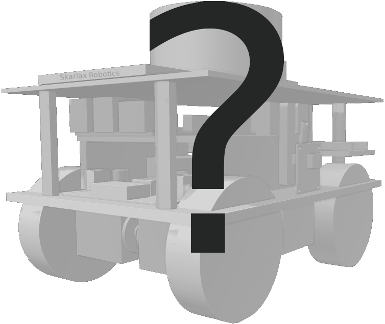 Ein Roboter der ausgegraut ist.